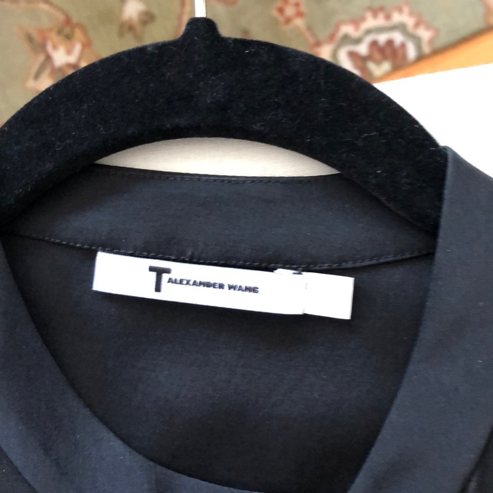 Black silk Tunic